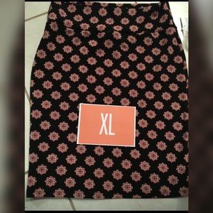 LuLaRoe XL Cassie Pencil Skirt
